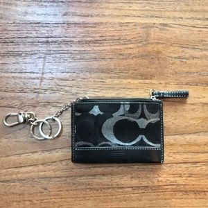 Coach coin purse / card holder - Black